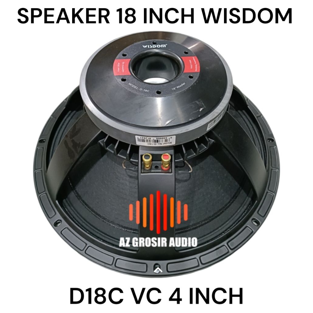 speaker 18 inch wisdom d18c speaker Wisdom d18c