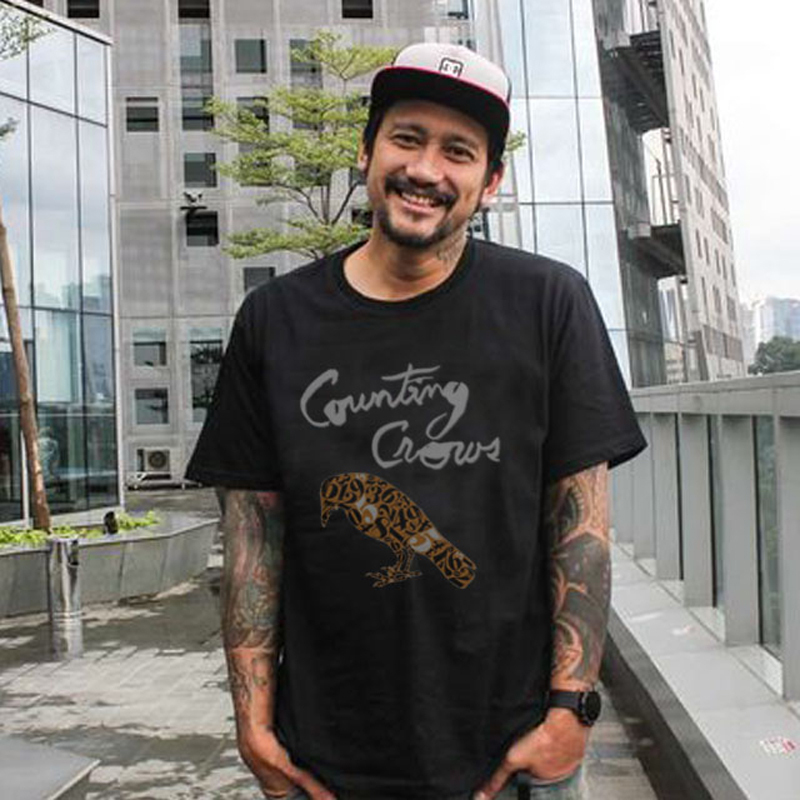 Kaos Counting Crows Tshirt 100% Cotton Size S M L XL XXL 3XL 4XL