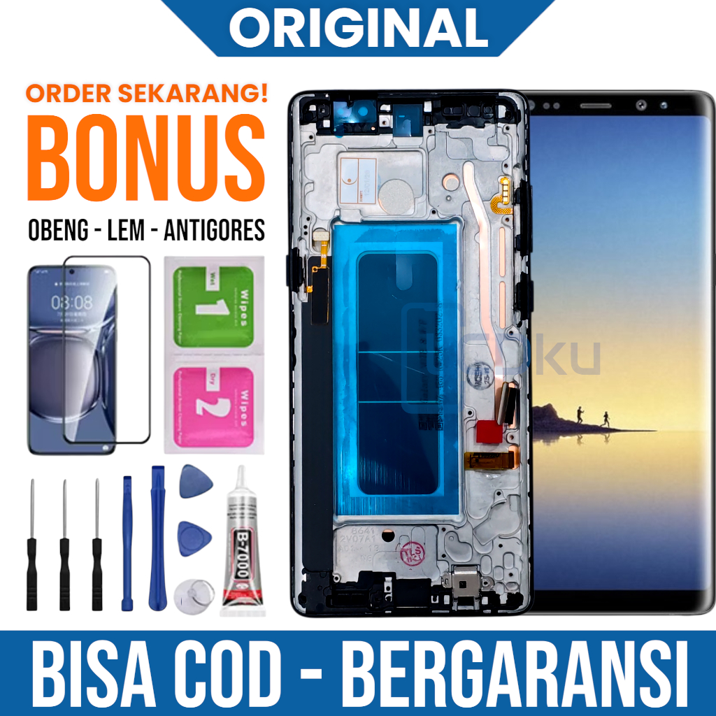 LCD SAMSUNG N950 (GALAXY NOTE 8) FULLSET TOUCHSCREEN