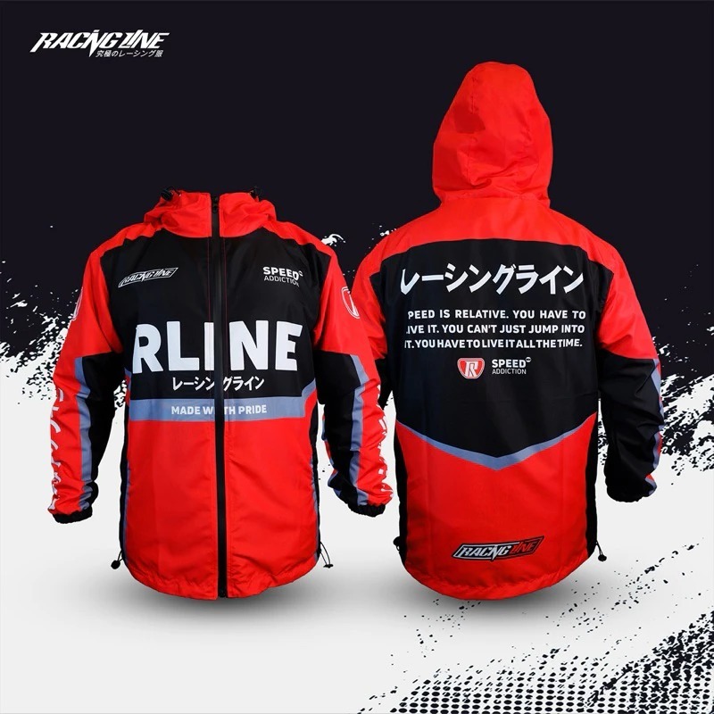 Jaket Running Racing Line J Run 152/Jaket RACING Parasut