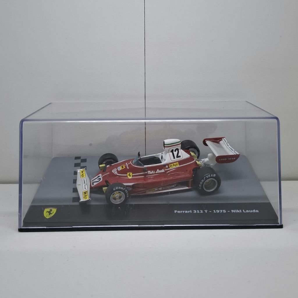 Diecast F1 Altaya Ferrari 312 T 1975 Niki Lauda World Champion Skala 1:43