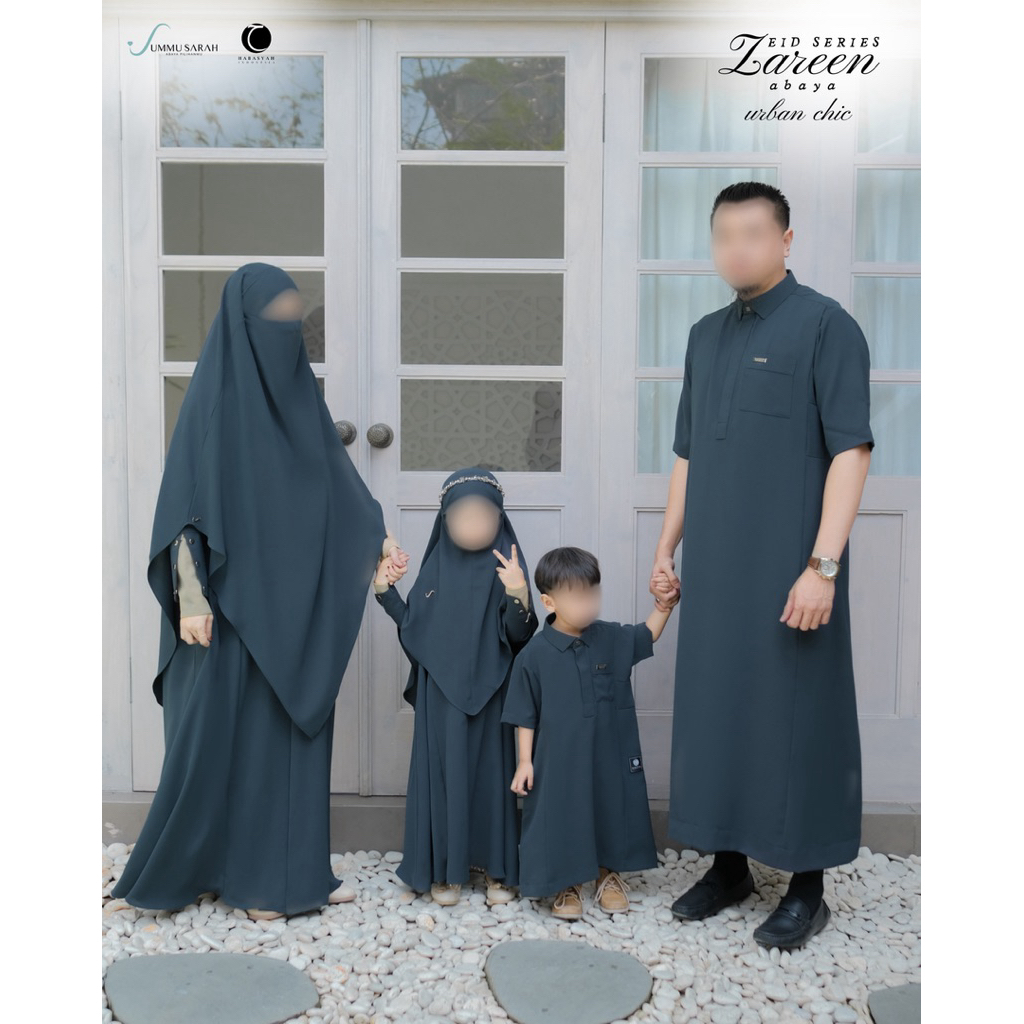 Zareen Series Ummu Sarah Urban Chic set Kids