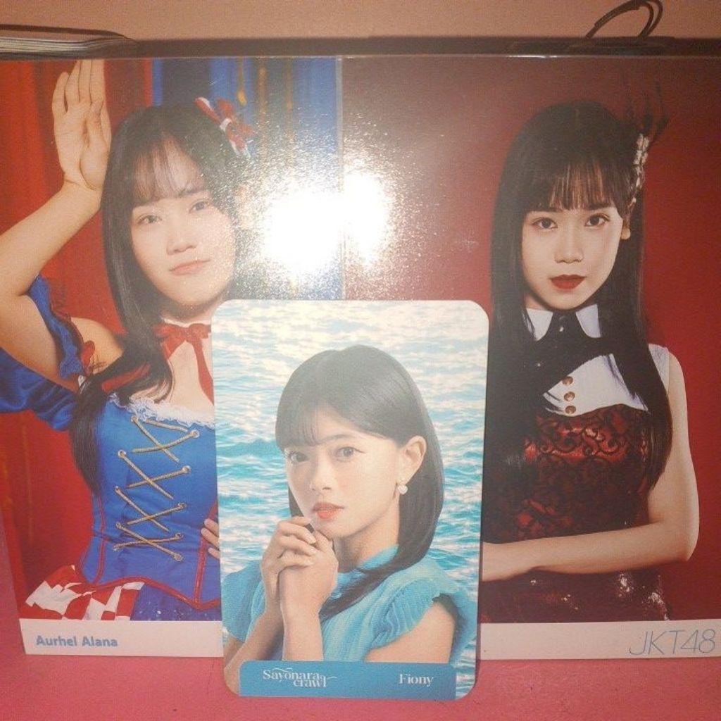 Photocard Fiony Sayonara crawl Official