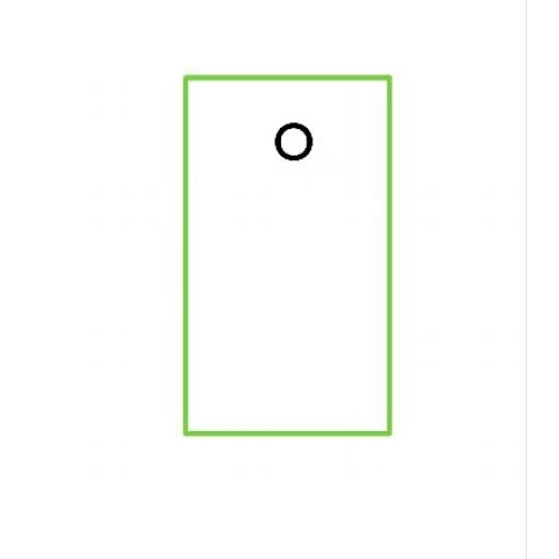 Plat besi 5mm x 50mm x 100mm + lubang
