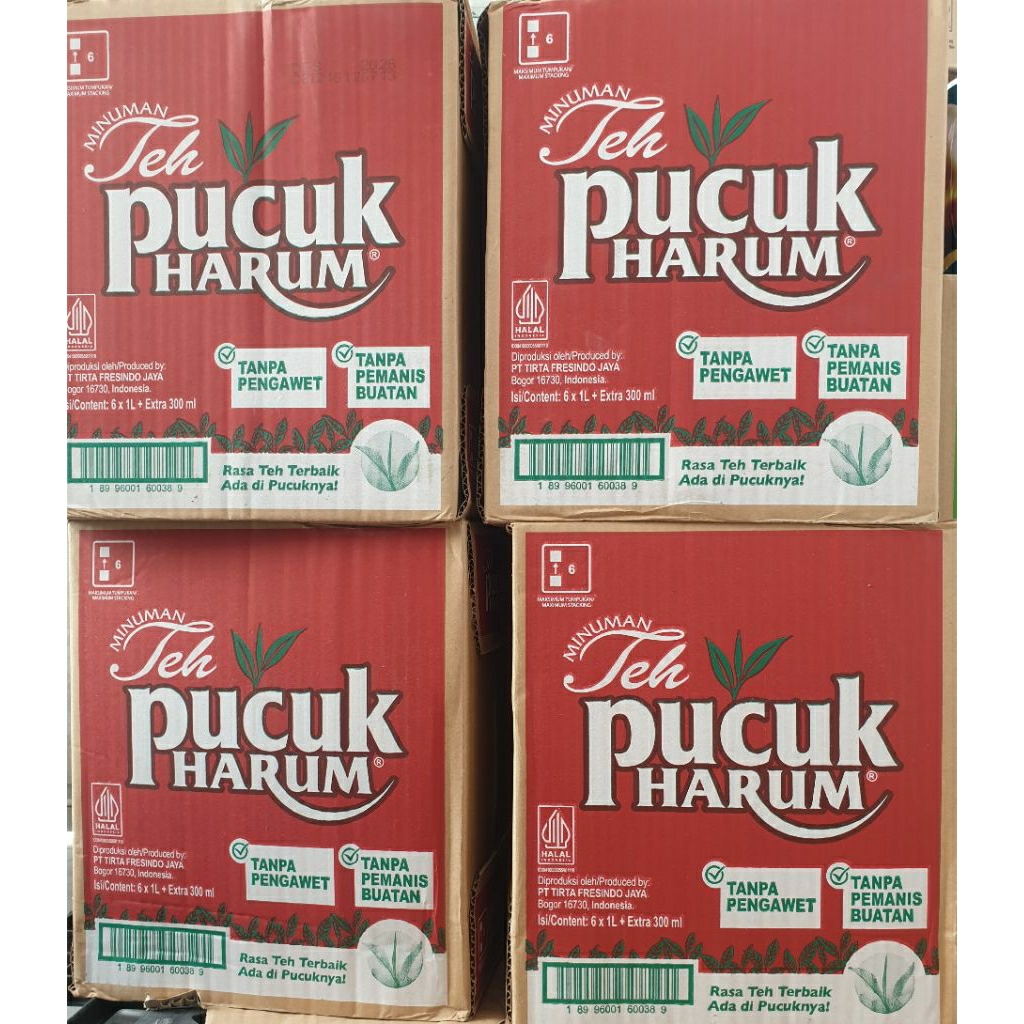 Teh Pucuk Harum Botol 1 Liter - Rasa Alami, Kemasan Praktis, Ekstra Hemat