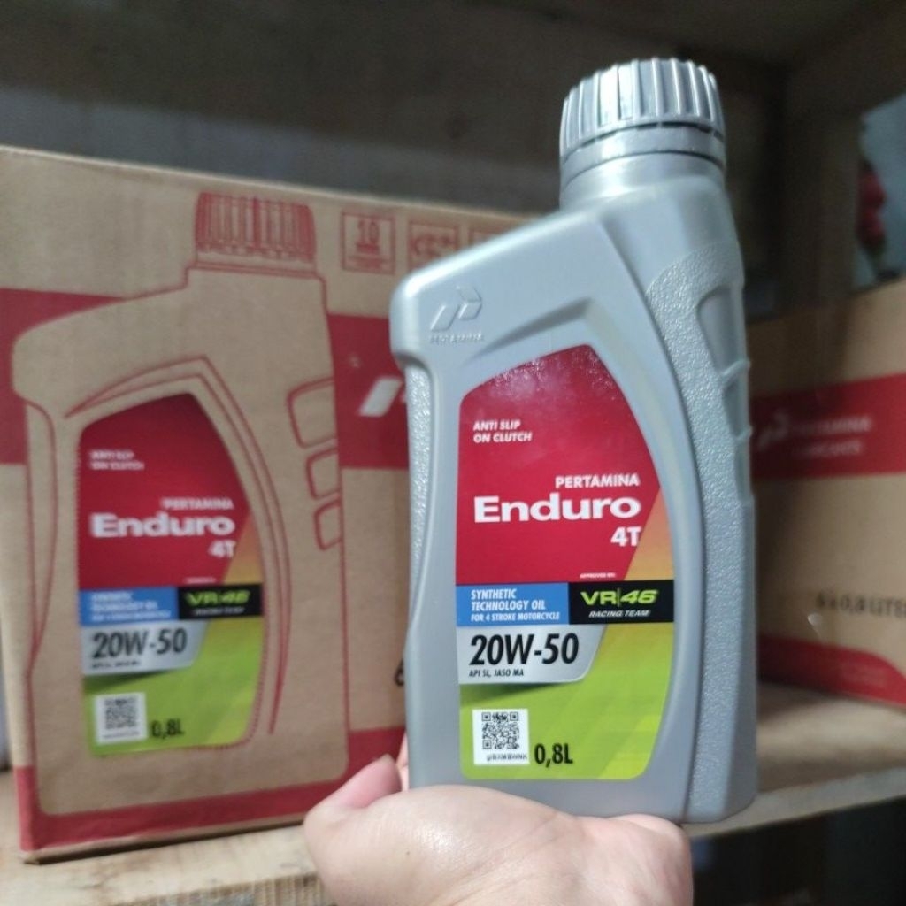 Oli Motor Bebek Enduro 4T 800ML SAE 20W-50