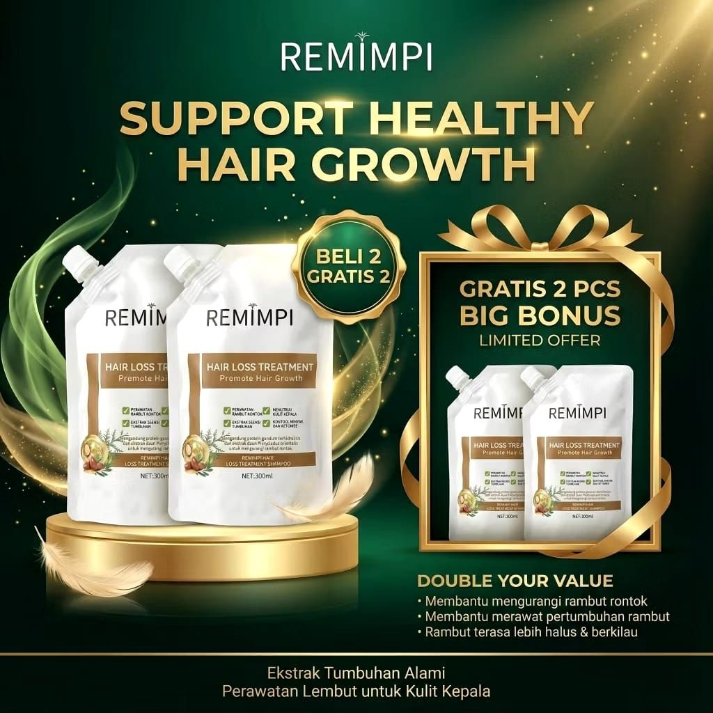 [4 POCH] REMIMPI TREATMENT SHAMPO