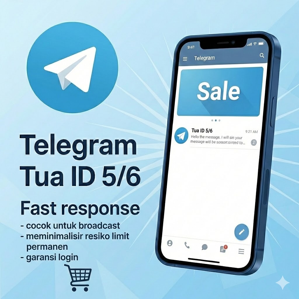 Akun Telegram Tua (ID 6) – Aman Spam | tahun lama | Siap Pakai | Non-Flood | High Trust