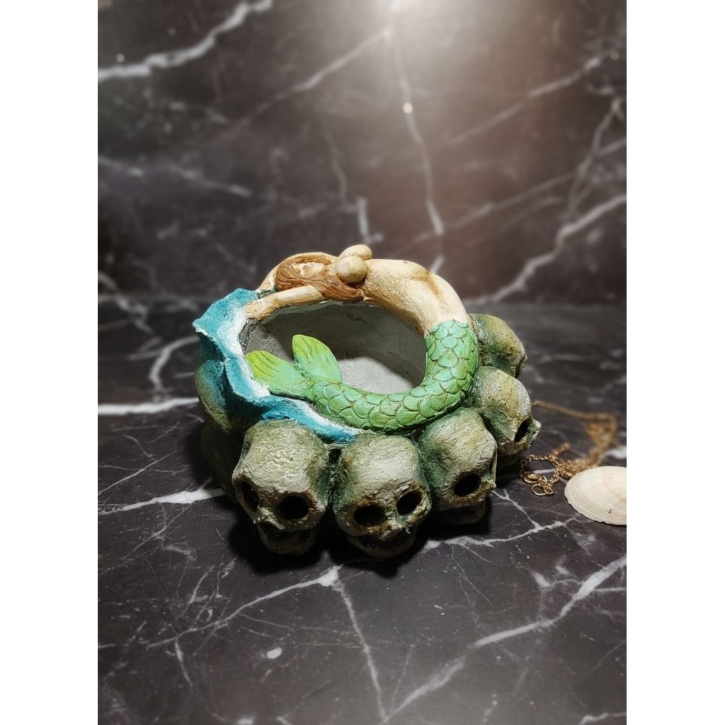 Asbak unik,asbak antik,asbak tengkorak