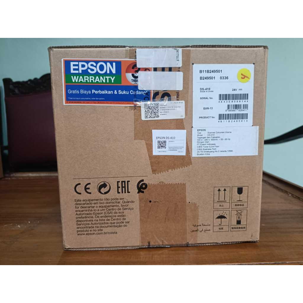 Scanner Epson WorkForce DS-410
