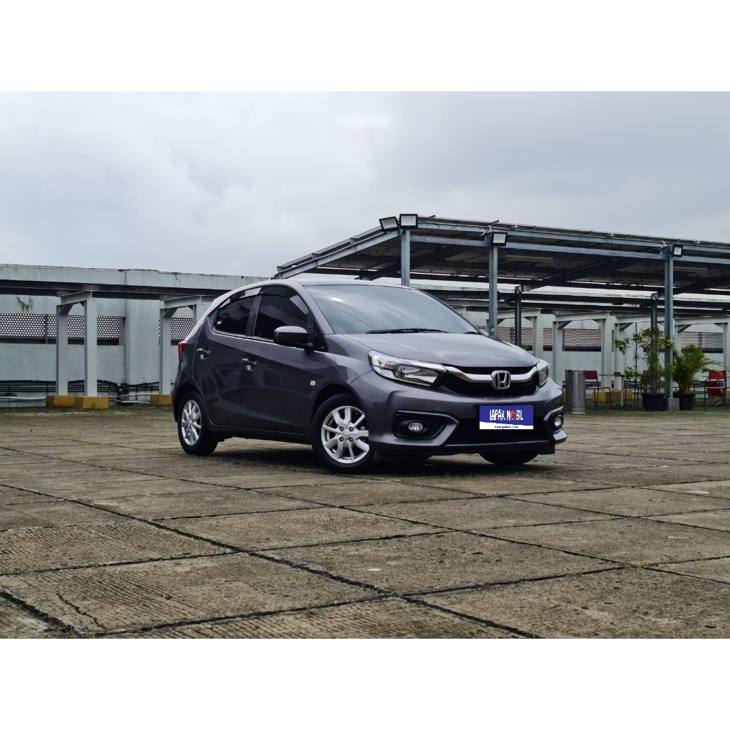 HONDA BRIO SATYA 1.2 E CVT 2022 ABU-ABU. TANGAN PERTAMA, KM RENDAH, PAJAK PANJANG.
