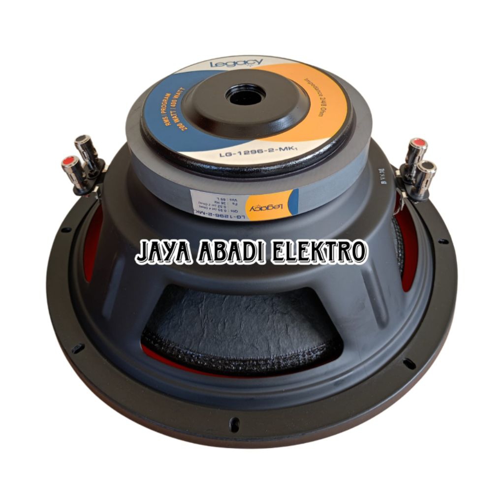 Speaker Subwoofer Legacy 12 inch LG 1296-2 MK1