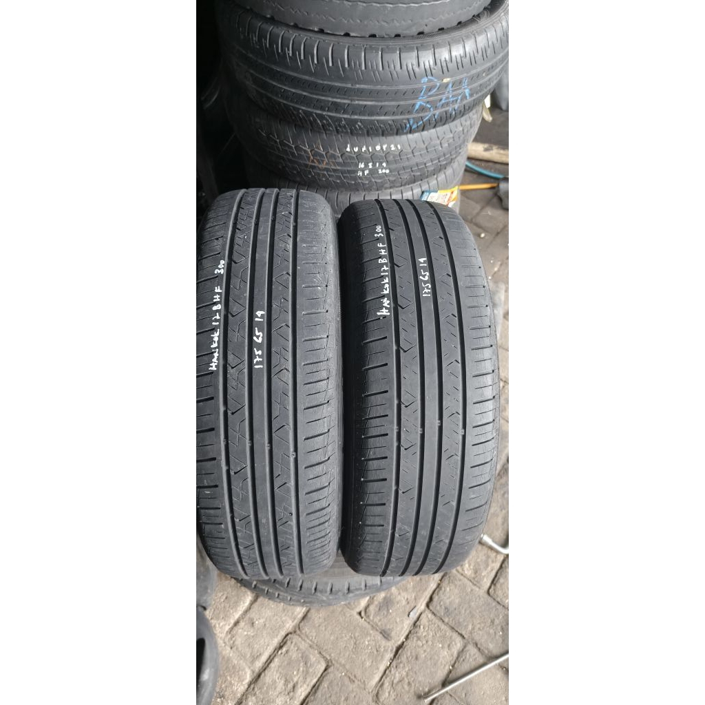 Ban mobil bekas ory copotan Hankook H308 Kinergy Ex 175/65R14 belum ada tambalan tahun pembuatan 201
