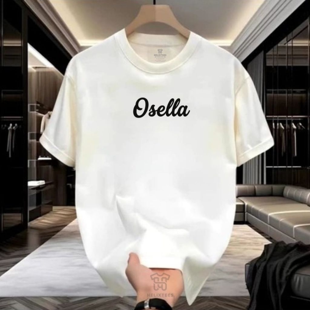 Kaos Osella Terbaru Cotton 20S - Nyaman & Lembut Cewek-Cowok Unisex Original