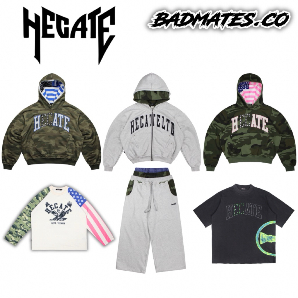Hecate Eternal Camo Hoodie Hate - Hecates Sweatpants, Double Hood, Tee Original