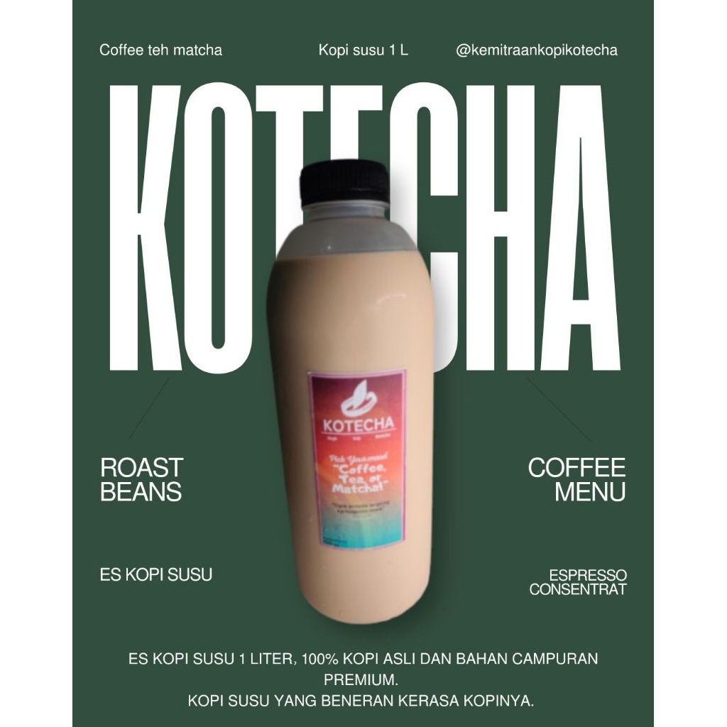 Es kopi susu 1 liter
