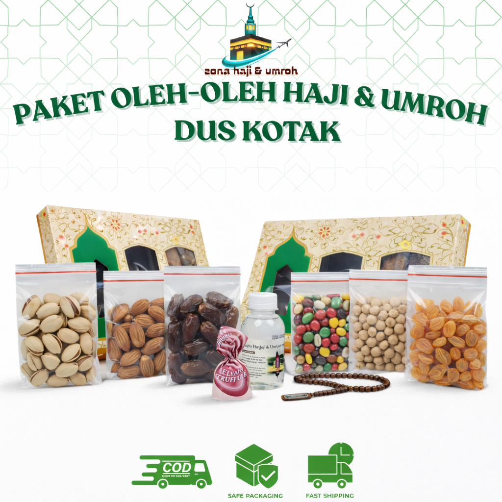PAKET OLEH - OLEH HAJI DAN UMROH PAKET DUS KOTAK TERMURAH