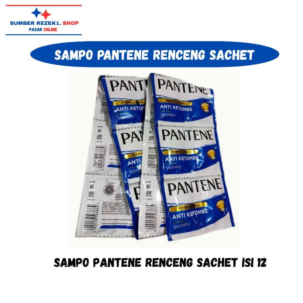 Pantene Shampo 1 Renceng Isi 12 Sachet PROMO MURAH