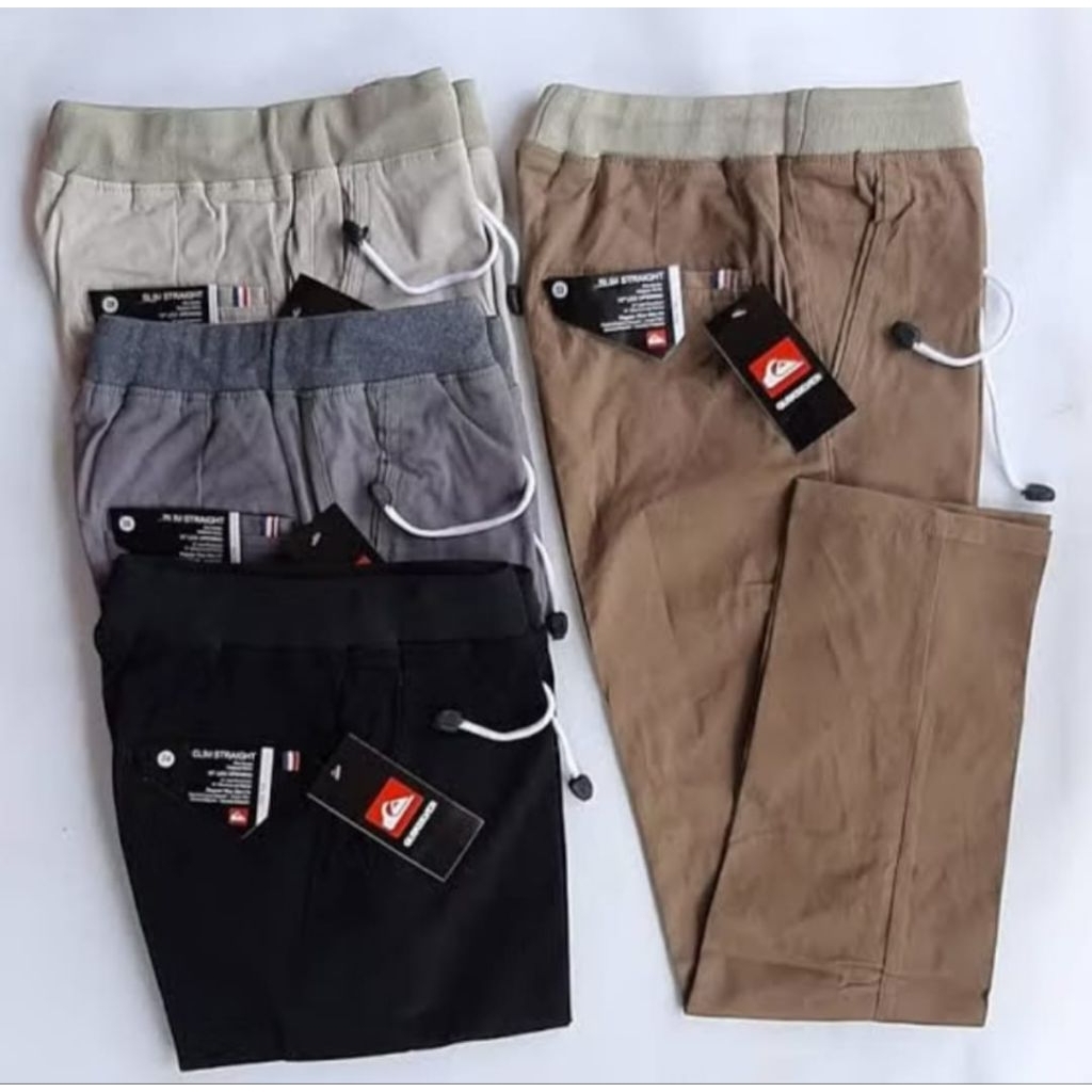 celana chinos panjang pria dewasa. chinos panjang kain twill combed Stretch premium.