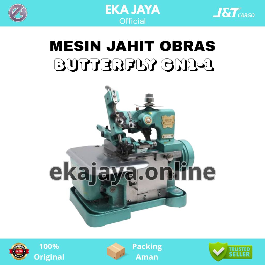 Mesin Jahit Obras BUTTERFLY GN1-1