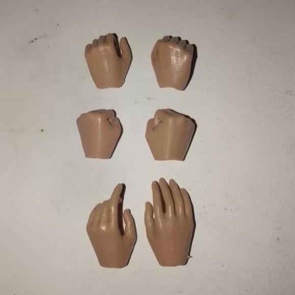 Part Kitbash Set Hand Female 12 inch 1/6 Scale