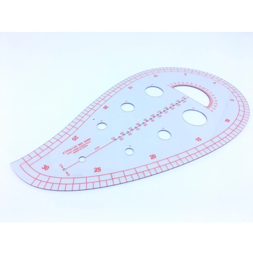 Penggaris Jahit Menjahit Sewing Ruler French Curve Ruler 6460