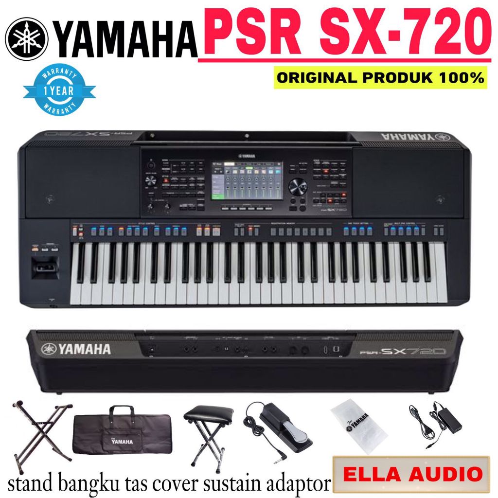 Yamaha PSR-SX720 Keyboard Yamaha Psr Sx-720