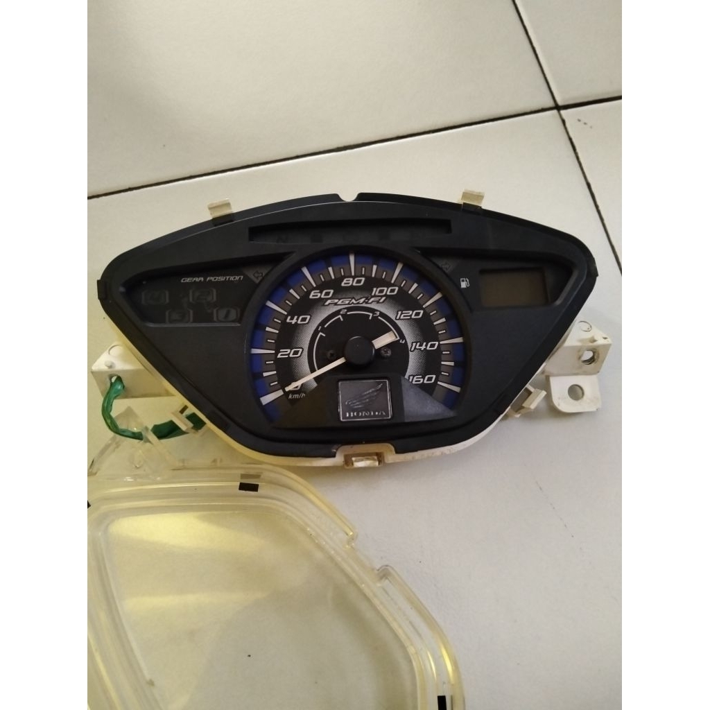 Speedometer Supra x 125 Fi injeksi pgm fi original Honda..