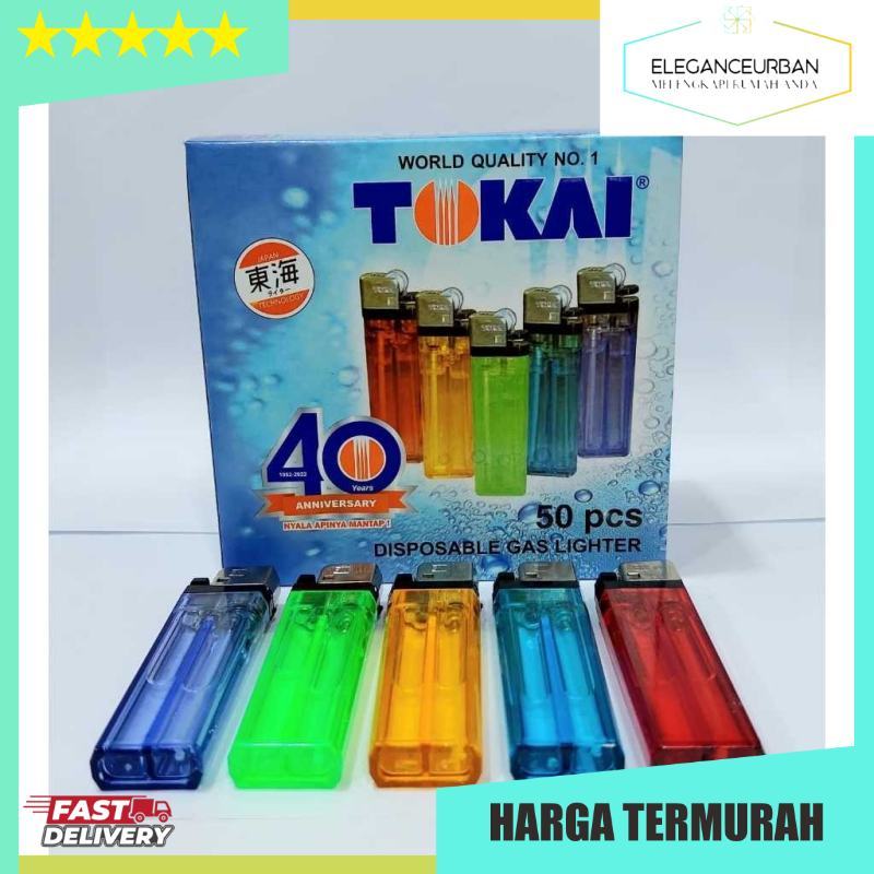 Tokai Korek Gas Api Original 1 box 50 pcs