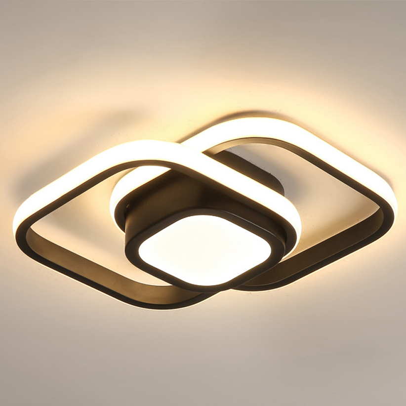 Lampu Plafon LED Ceiling lampu langit-langit LED ruang tamu rumah 3 warna Rumah Ruang Tamu