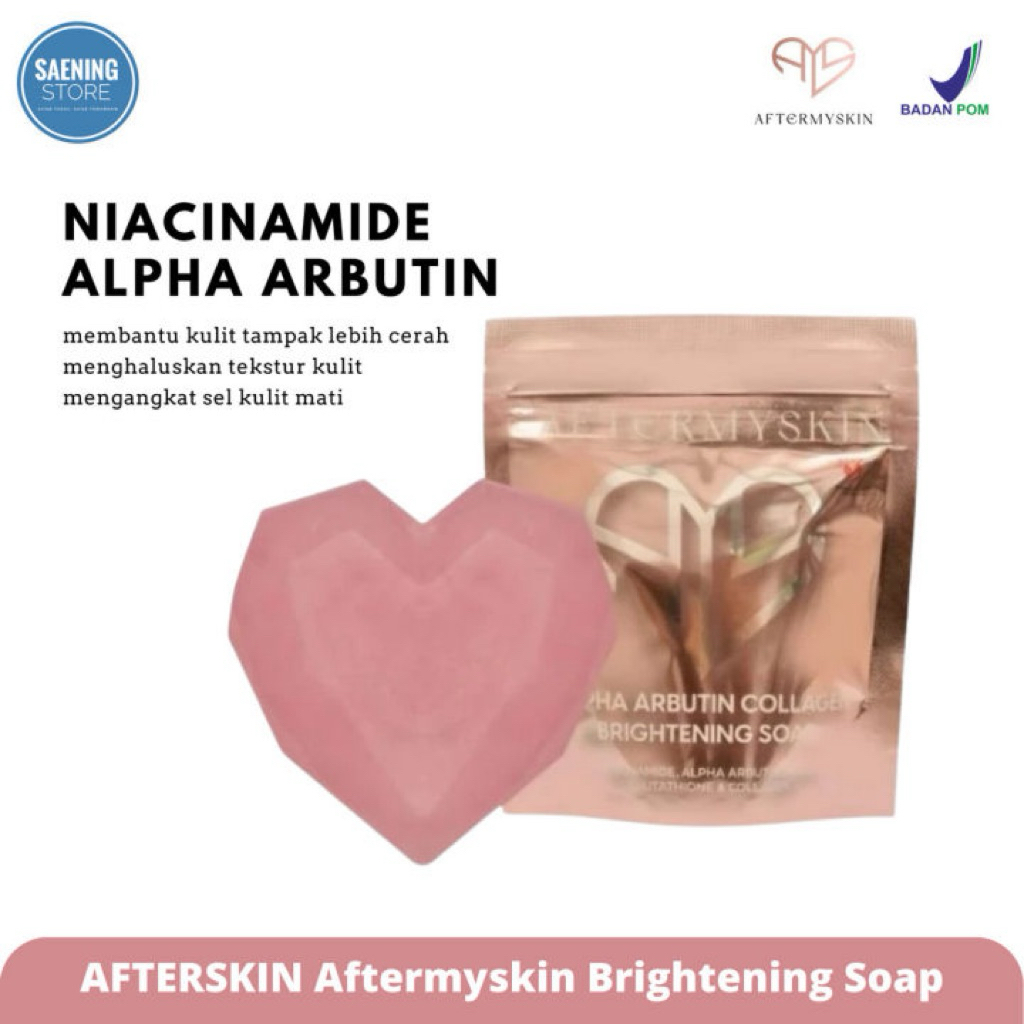 AFTERMYSKIN Alpha Arbutin Brightening Soap