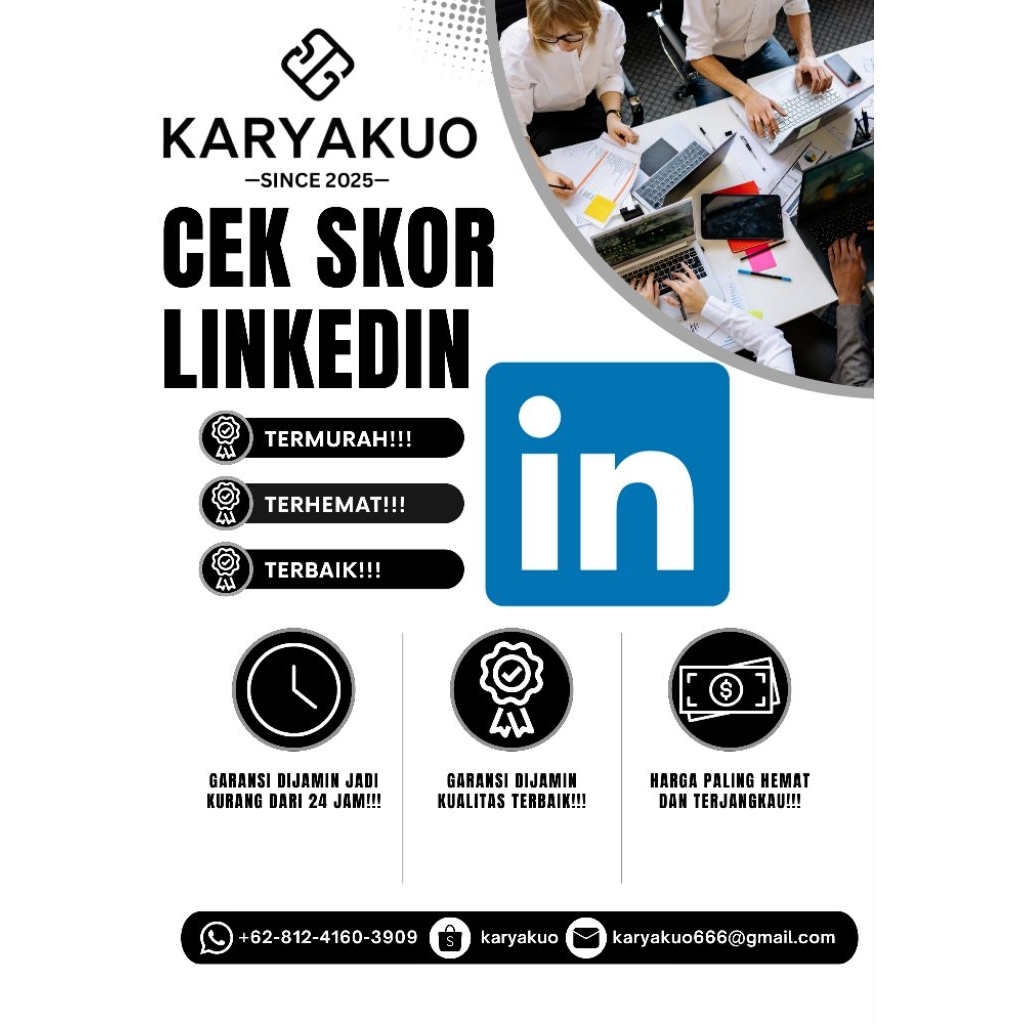 CEK SKOR LINKEDIN TERMURAH