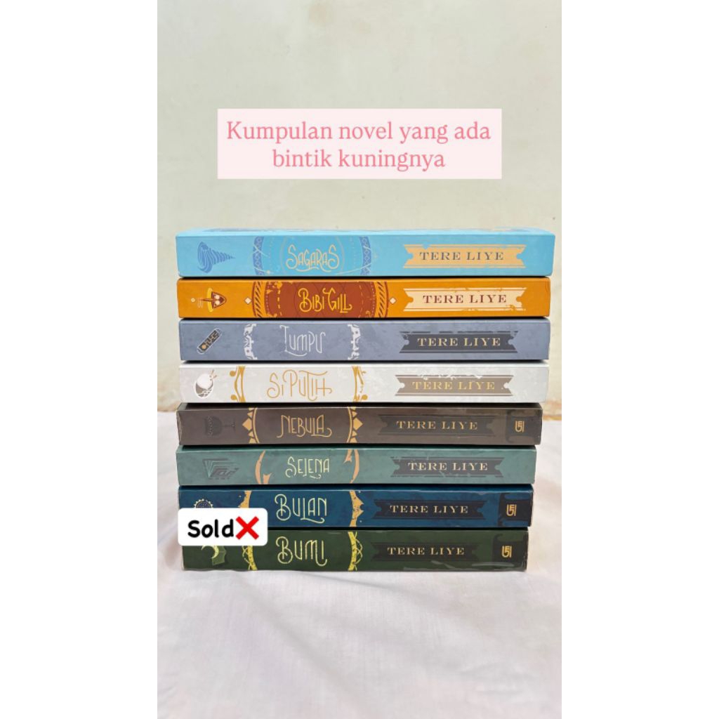 Preloved Novel Ori Bumi Series
