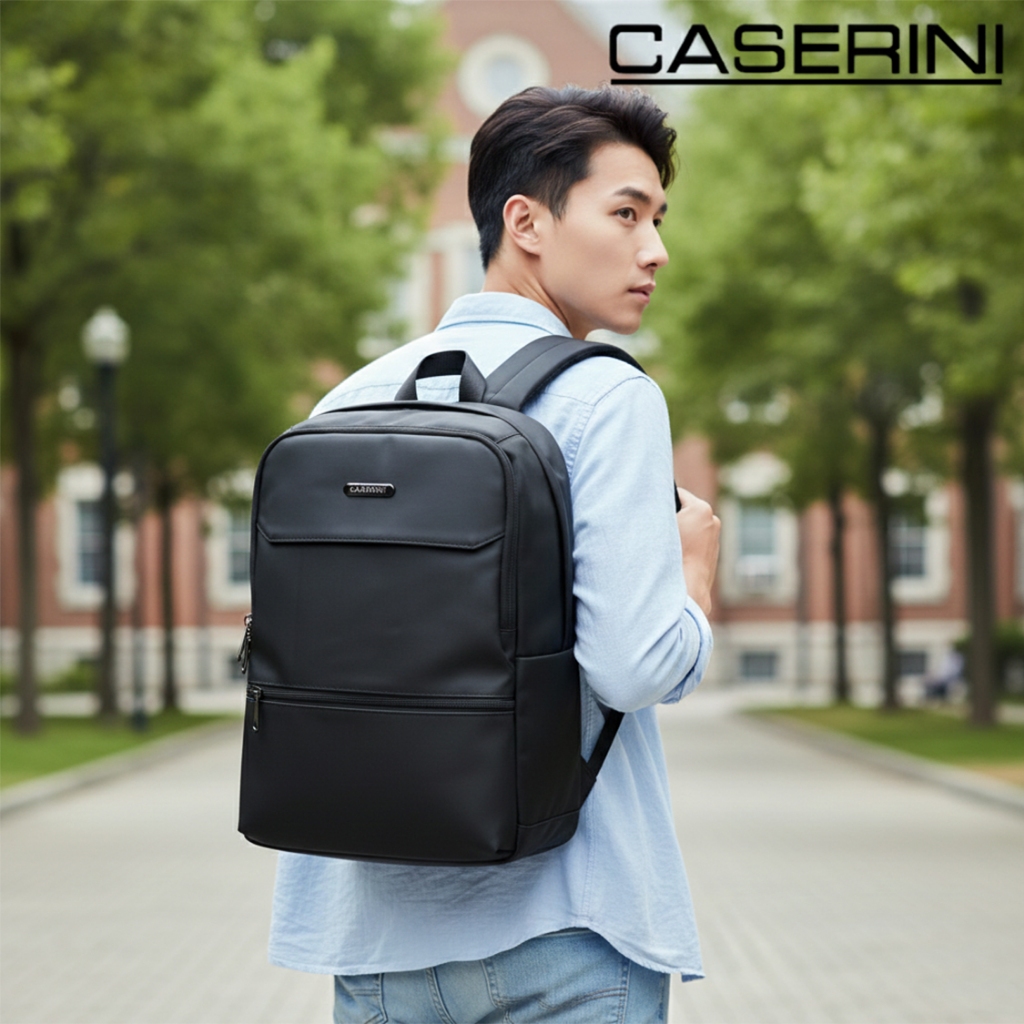 Caserini Nylon Backpack-Ransel Laptop 15inch CS283016-16 Tas Laptop Ransel Laptop