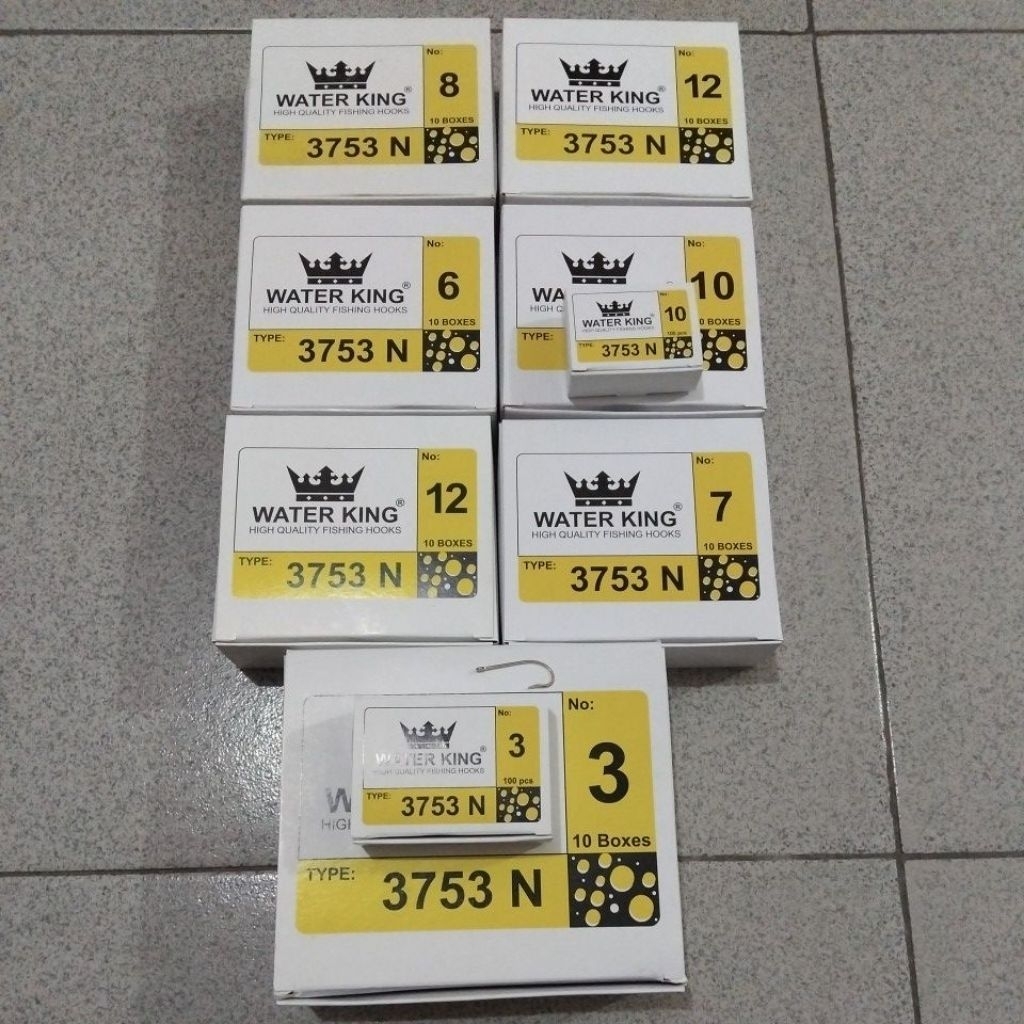 Mata pancing kail Water King 3753N