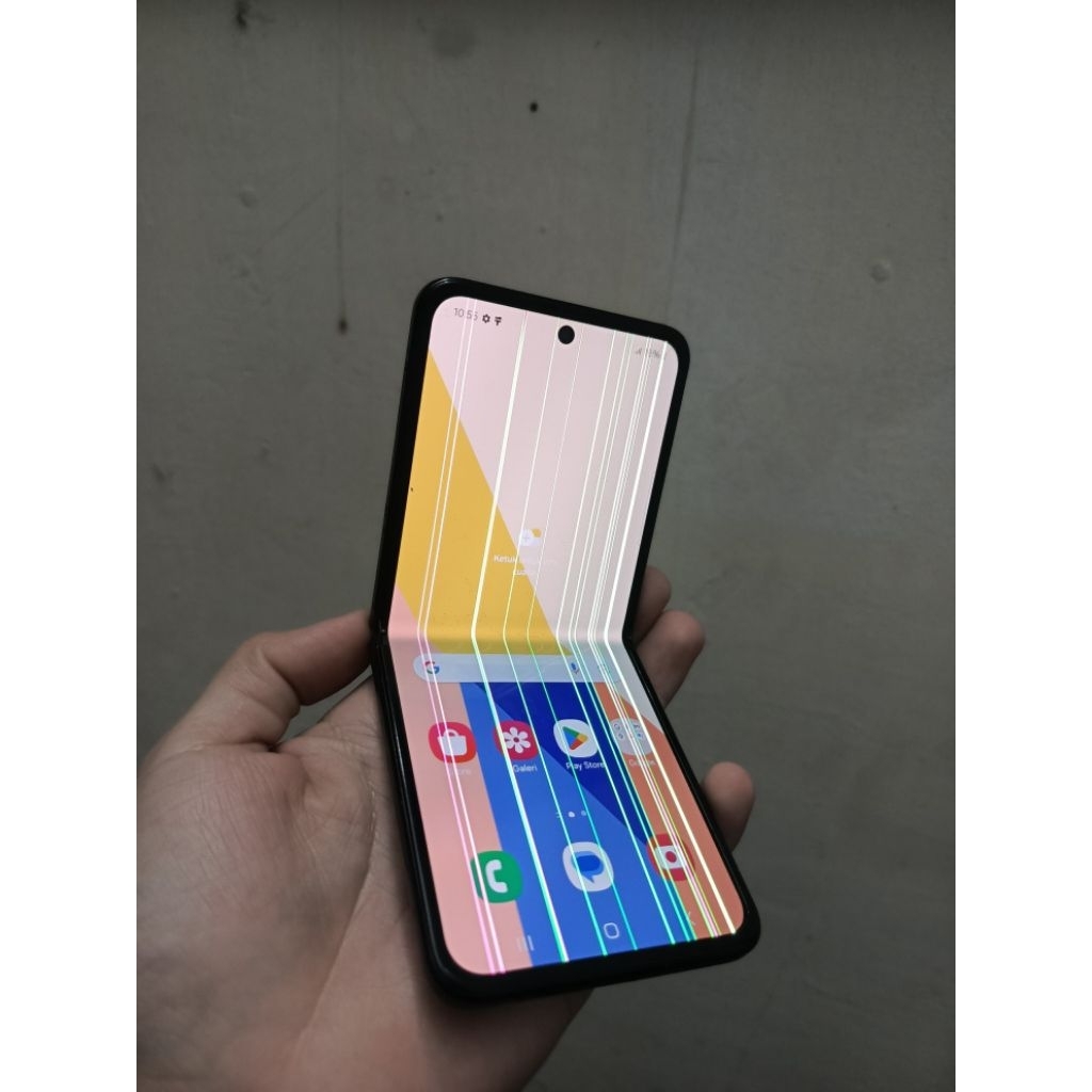 Samsung z flip 3 minus garis