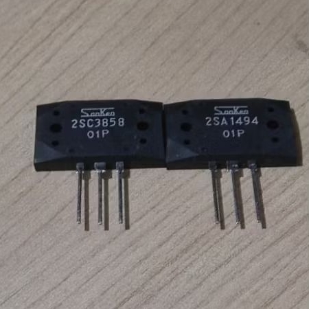 Transistor sanken 2SC3858/2SA1494 ORIGINAL TR final sanken