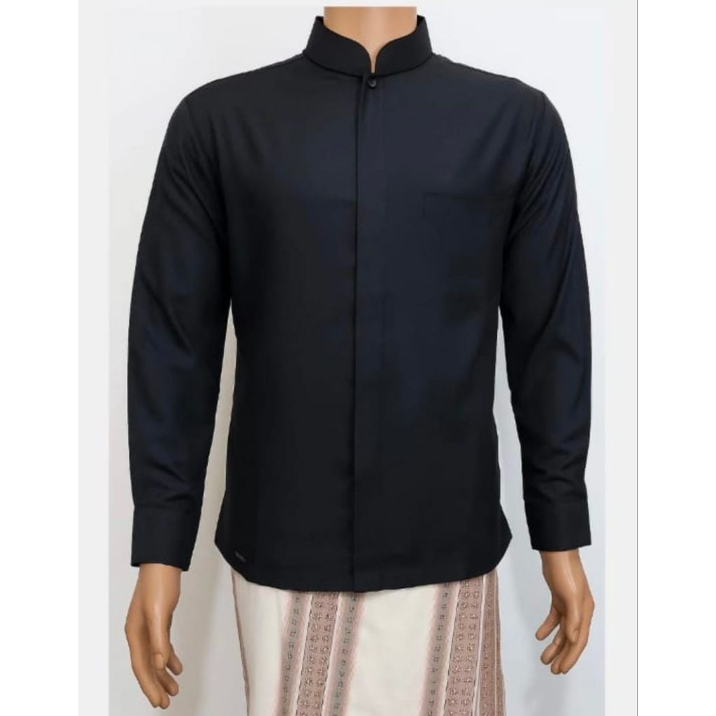 Baju Koko Pria Dewasa tangan panjang manset