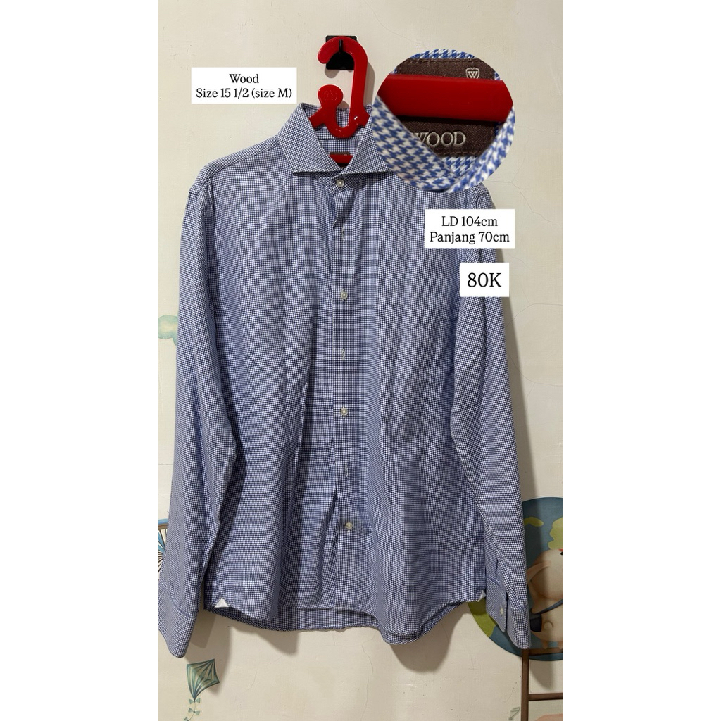 Preloved - Kemeja Wood