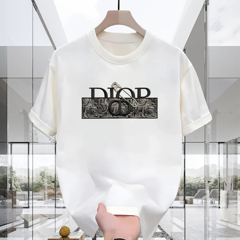 Kaos dior Oversize Unisex | Katun Combed Premium | Tidak Mudah Melar | Kaos Harian