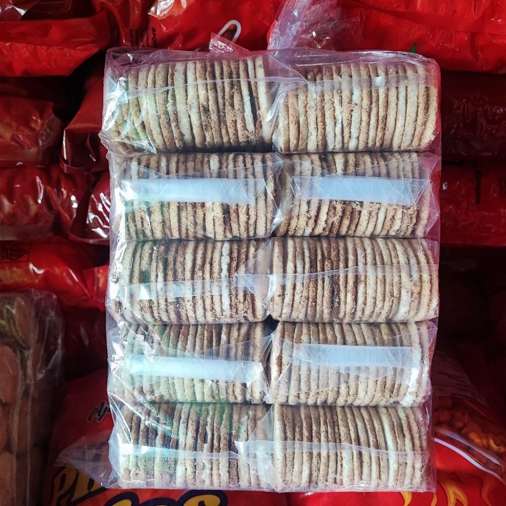 Kue Sagon Bakar Khas Kebumen 350g Renyah,Gurih dan Auntentik Kue Lebaran Oleh Oleh Kebumen
