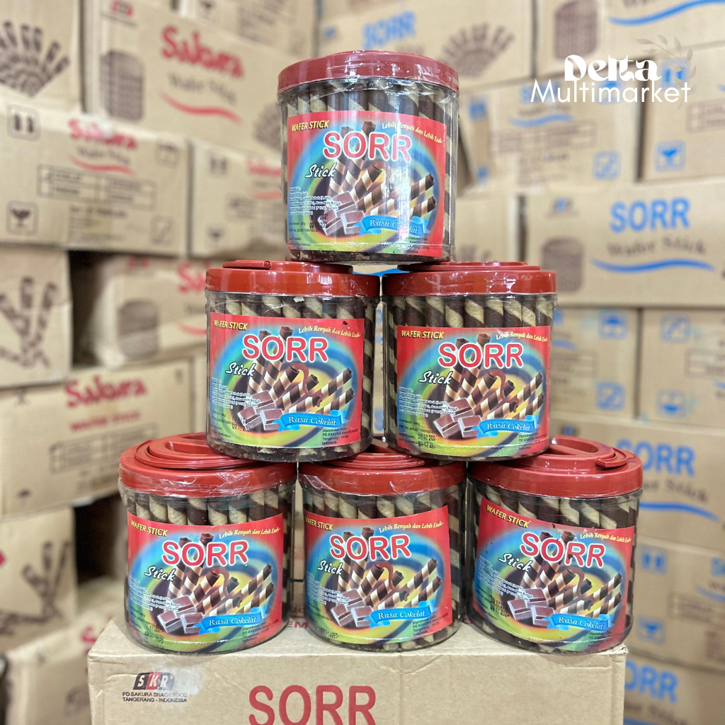 Astor Sor Merah 1 Dus Isi 6 Pack | Wafer Stick Coklat Favorit