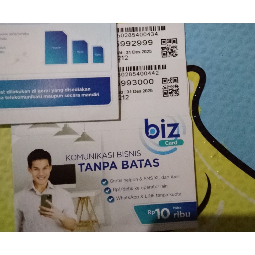 Kartu XL BIZ Ori Nomor Cantik