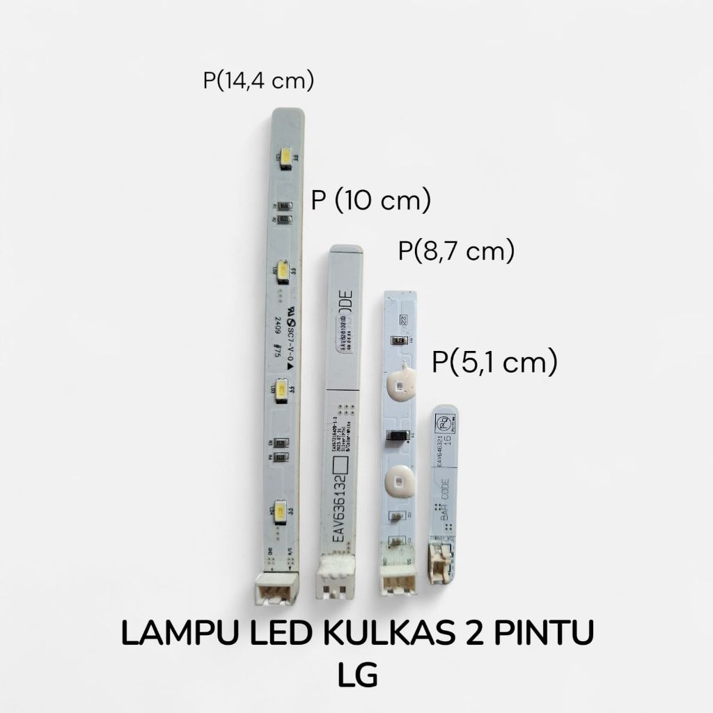 LAMPU LED KULKAS 2 PINTU MERK AQUA