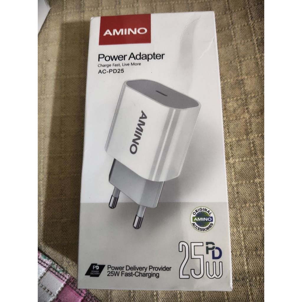 Charger amino C to C  25w fast charging