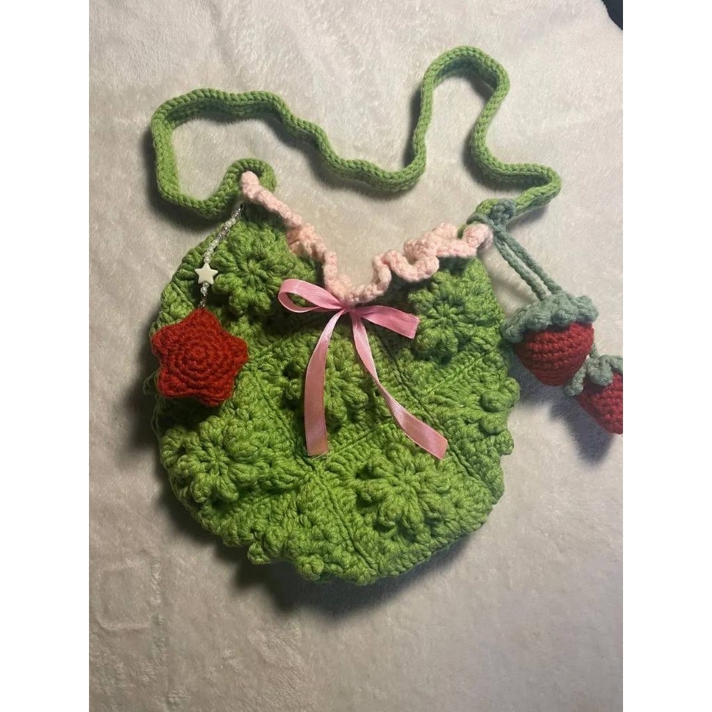 [CUSTOM] Granny Square Bag | Tas Granny Square | Sea Bag Crochet I Kustom Tas Rajut Granny