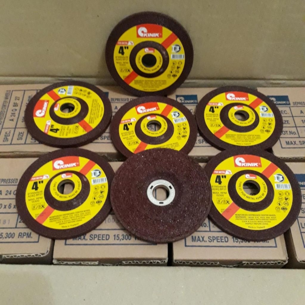 KINIK BATU GERINDA POLES 4 INCH/BATU SELEP KINIK
