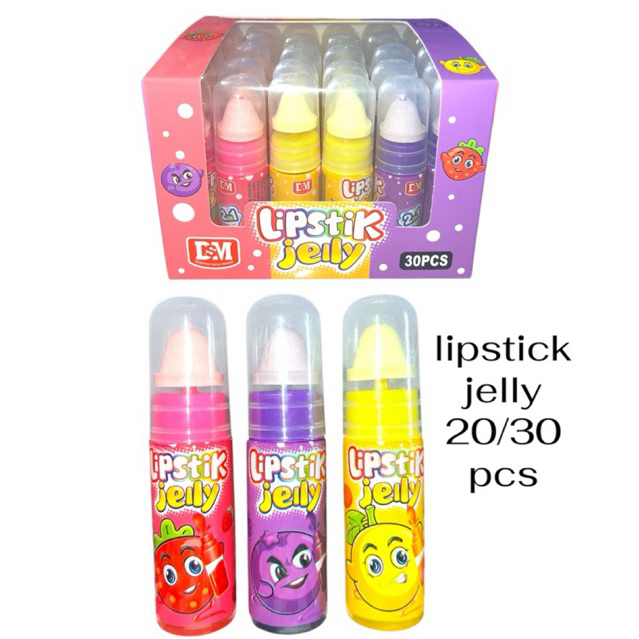 DSM PERMEN CANDY LIPSTIK JUMBO 30PCS