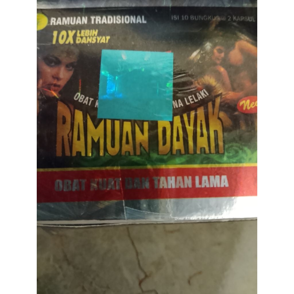 kapsul ramuan dayak