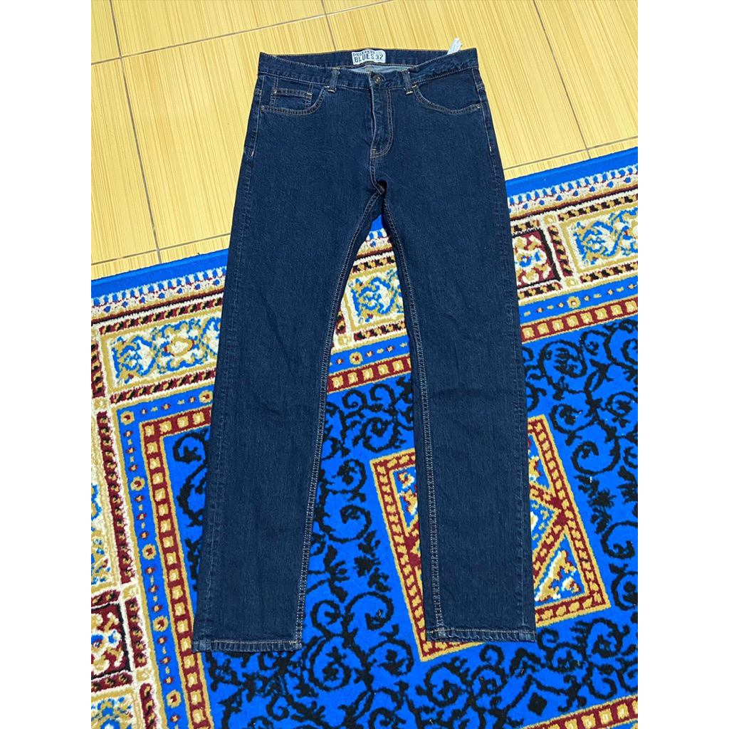 Celana Jeans Giordano Original Blue Navy - size 32